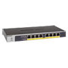 Unmanaged Gigabit Ethernet Switch, 16 Gbps Bandwidth, 192 KB Buffer, 8 PoE Ports