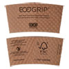 EcoGrip Hot Cup Sleeves - Renewable and Compostable, Fits 12, 16, 20, 24 oz Cups, Kraft, 1,300/Carton
