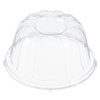 D-T Sundae/cold Cup Lids, Fits 8 Oz To 16 Oz Containers And 32 Oz To 60 Oz Cups, Clear, 500/carton