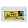 Condiment Packets, Mustard, 0.16 oz Packet, 200/Carton