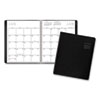 Contemporary Monthly Planner, Premium Paper, 11 x 9, Black Cover, 12-Month (Jan to Dec): 2024