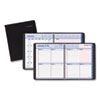 QuickNotes Special Edition Weekly Block Format Appointment Book, 10 x 8, Black/Pink Cover, 12-Month (Jan to Dec): 2023