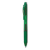 <strong>Pentel®</strong><br />EnerGel-X Gel Pen, Retractable, Medium 0.7 mm, Green Ink, Translucent Green/Green Barrel, Dozen