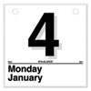 Today Is Daily Wall Calendar Refill, 6 x 6, White Sheets, 12-Month (Jan to Dec): 2023