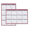 <strong>AT-A-GLANCE®</strong><br />Vertical/Horizontal Wall Calendar, 24 x 36, White/Blue/Red Sheets, 12-Month (Jan to Dec): 2023