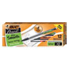 <strong>BIC®</strong><br />Xtra Smooth Mechanical Pencil, 0.7 mm, HB (#2.5), Black Lead, Clear Barrel, Dozen