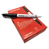 <strong>Universal™</strong><br />Pen Style Dry Erase Marker, Fine Bullet Tip, Black, Dozen