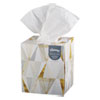 Boutique White Facial Tissue, 2-Ply, Pop-Up Box, 95 Sheets/box, 3 Boxes/pack, 12 Packs/carton