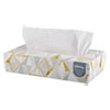 White Facial Tissue for Business, 2-Ply, White, Pop-Up Box, 125 Sheets/Box, 48 Boxes/Carton