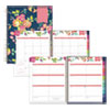 Day Designer Peyton Create-Your-Own Cover Weekly/Monthly Planner, Floral, 11 x 8.5, Navy, 12-Month (July-June): 2022-2023