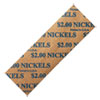 Flat Coin Wrappers, Nickels, $2, 1000 Wrappers/Box