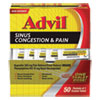 <strong>Advil®</strong><br />Sinus Congestion and Pain Relief, 50/Box