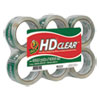 <strong>Duck®</strong><br />Heavy-Duty Carton Packaging Tape, 3" Core, 1.88" x 55 yds, Clear, 6/Pack