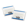 Tabs, Lined, 1/5-Cut Tabs, Blue, 2" Wide, 50/Pack
