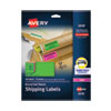 <strong>Avery®</strong><br />High-Visibility Permanent Laser ID Labels, 2 x 4, Asst. Neon, 150/Pack