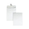 Lightweight 14 lb Tyvek Open End 1.5" Expansion Mailers, #13 1/2, Square Flap, Redi-Strip Closure, 10 x 13, White, 25/Box