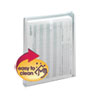 Top-Load Envelope, Fold Flap Closure, 9.75 X 11.63, Clear, 5/pack