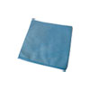 Premium Weight Microfiber Dry Cloths, 16 X 16, Blue, 12/pack