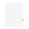 Avery-Style Preprinted Legal Side Tab Divider, Exhibit R, Letter, White, 25/pack, (1388)
