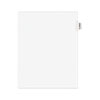 Avery-Style Preprinted Legal Side Tab Divider, Exhibit B, Letter, White, 25/pack, (1372)