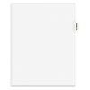 Avery-Style Preprinted Legal Side Tab Divider, Exhibit M, Letter, White, 25/pack, (1383)