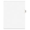 Avery-Style Preprinted Legal Side Tab Divider, Exhibit D, Letter, White, 25/pack, (1374)