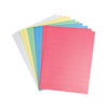 Data Card Replacement Sheet, 8.5 x 11 Sheets, Perforated at 1", Assorted, 10/Pack