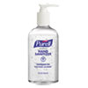 Advanced Gel Hand Sanitizer, 8 oz Pump Bottle, Clean Scent, 12/Carton