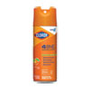 <strong>Clorox®</strong><br />4-in-One Disinfectant and Sanitizer, Citrus, 14 oz Aerosol Spray