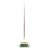 Quick Floor Sweeper, 42" Aluminum Handle, White/gray/green