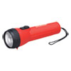 Industrial General Purpose LED Flashlight, 2 D (Sold Separately), Red
