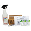 Sani Station Hard Surface Cleaner Kit, 1 Spray Bottle, 1 Tube Chlorine Test Strips, 100 0.5 Oz Packets