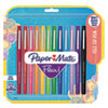 <strong>Paper Mate®</strong><br />Point Guard Flair Felt Tip Porous Point Pen, Stick, Medium 0.7 mm, Assorted Ink and Barrel Colors, 12/Pack