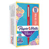 <strong>Paper Mate®</strong><br />Point Guard Flair Felt Tip Porous Point Pen, Stick, Bold 1.4 mm, Red Ink, Red Barrel, 36/Box