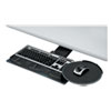 Professional Sit/Stand Adjustable Keyboard Platform, 19w x 10.63d, Black