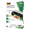 <strong>Fellowes®</strong><br />Thermal Laminating Pouches, 5 mil, 9" x 11.5", Matte Clear, 50/Pack