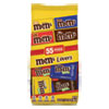 Fun Size Variety Mix, Caramel, Milk Chocolate, Peanut, Peanut Butter Flavors, 30.35 oz Bag, 55 Packs/Bag