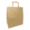 Kraft Paper Bags, 1/7th BBL 12 x 7 x 14, Natural, 300/Bundle