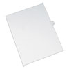 Preprinted Legal Exhibit Side Tab Index Dividers, Allstate Style, 26-Tab, L, 11 X 8.5, White, 25/pack