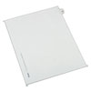 Preprinted Legal Exhibit Side Tab Index Dividers, Allstate Style, 10-Tab, 24, 11 X 8.5, White, 25/pack