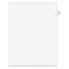 Preprinted Legal Exhibit Side Tab Index Dividers, Avery Style, 10-Tab, 3, 11 X 8.5, White, 25/pack