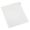 Preprinted Legal Exhibit Side Tab Index Dividers, Allstate Style, 10-Tab, 2, 11 X 8.5, White, 25/pack