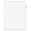 Preprinted Legal Exhibit Side Tab Index Dividers, Avery Style, 10-Tab, 4, 11 X 8.5, White, 25/pack