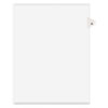 Preprinted Legal Exhibit Side Tab Index Dividers, Avery Style, 26-Tab, D, 11 X 8.5, White, 25/pack, (1404)