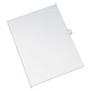 Preprinted Legal Exhibit Side Tab Index Dividers, Allstate Style, 26-Tab, M, 11 X 8.5, White, 25/pack