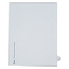 Preprinted Legal Exhibit Side Tab Index Dividers, Allstate Style, 10-Tab, 3, 11 X 8.5, White, 25/pack