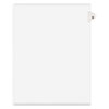 Preprinted Legal Exhibit Side Tab Index Dividers, Avery Style, 26-Tab, B, 11 X 8.5, White, 25/pack, (1402)