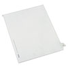 Preprinted Legal Exhibit Side Tab Index Dividers, Allstate Style, 10-Tab, 27, 11 X 8.5, White, 25/pack