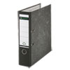 European A4 Lever-Arch Two-Ring Binder, 3" Capacity, 11.7 x 8.27, Black Marble