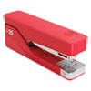 Desktop Aluminum Stapler, 25-Sheet Capacity, Red